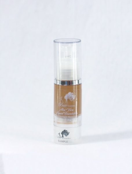 Sustainable Cosmetics - Clean Foundation Makeup Aloe Vera Foundation | Jamaican Tan 250 | Clean Skincare | Go21Degrees