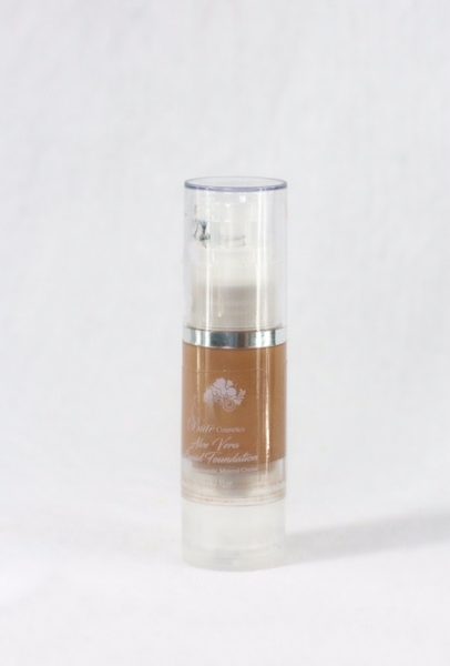 Sustainable Cosmetics - Clean Foundation Makeup, Aloe Vera Foundation | Jamaican Tan 200 | Go21Degrees | Caribbean glow skincare