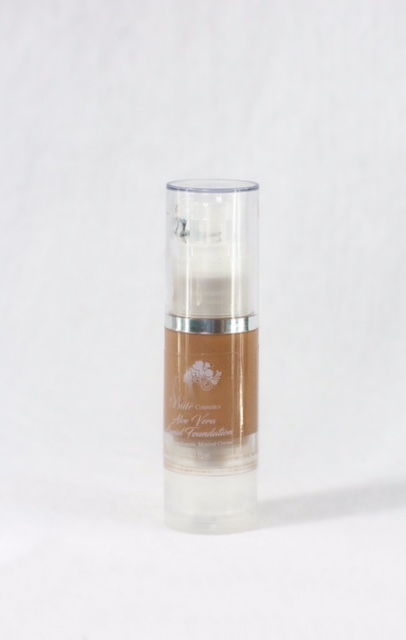 Sustainable Cosmetics - Clean Foundation Makeup, Aloe Vera Foundation | Jamaican Tan 200 | Go21Degrees | Caribbean glow skincare