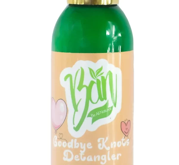 Ban Good Bye Knots Kids Detangler (6oz) | Natural Conditioner | Go21Degrees, Sustainable Haircare