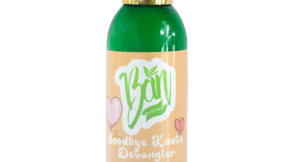 Ban Good Bye Knots Kids Detangler (6oz) | Natural Conditioner | Go21Degrees, Sustainable Haircare