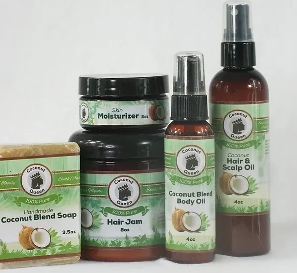 coconut hair and scalp oil
