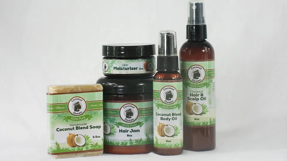new 55 coconut hair and scalp oil