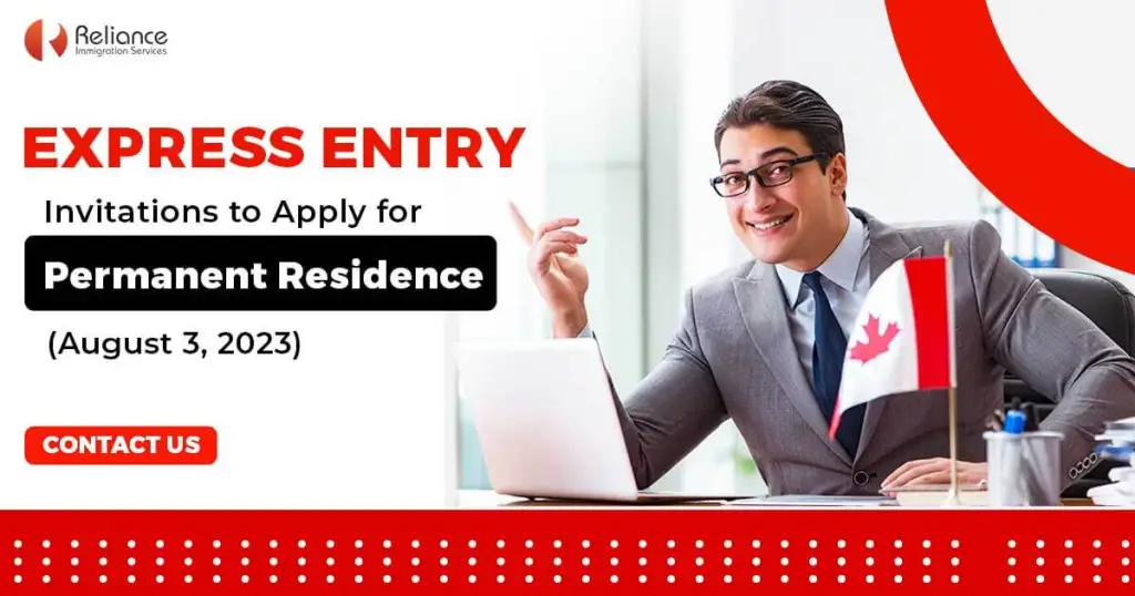 Express Entry #261: Invitations To Apply For Permanent Residence – August 3, 2023