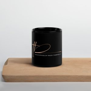 Black Glossy Mug
