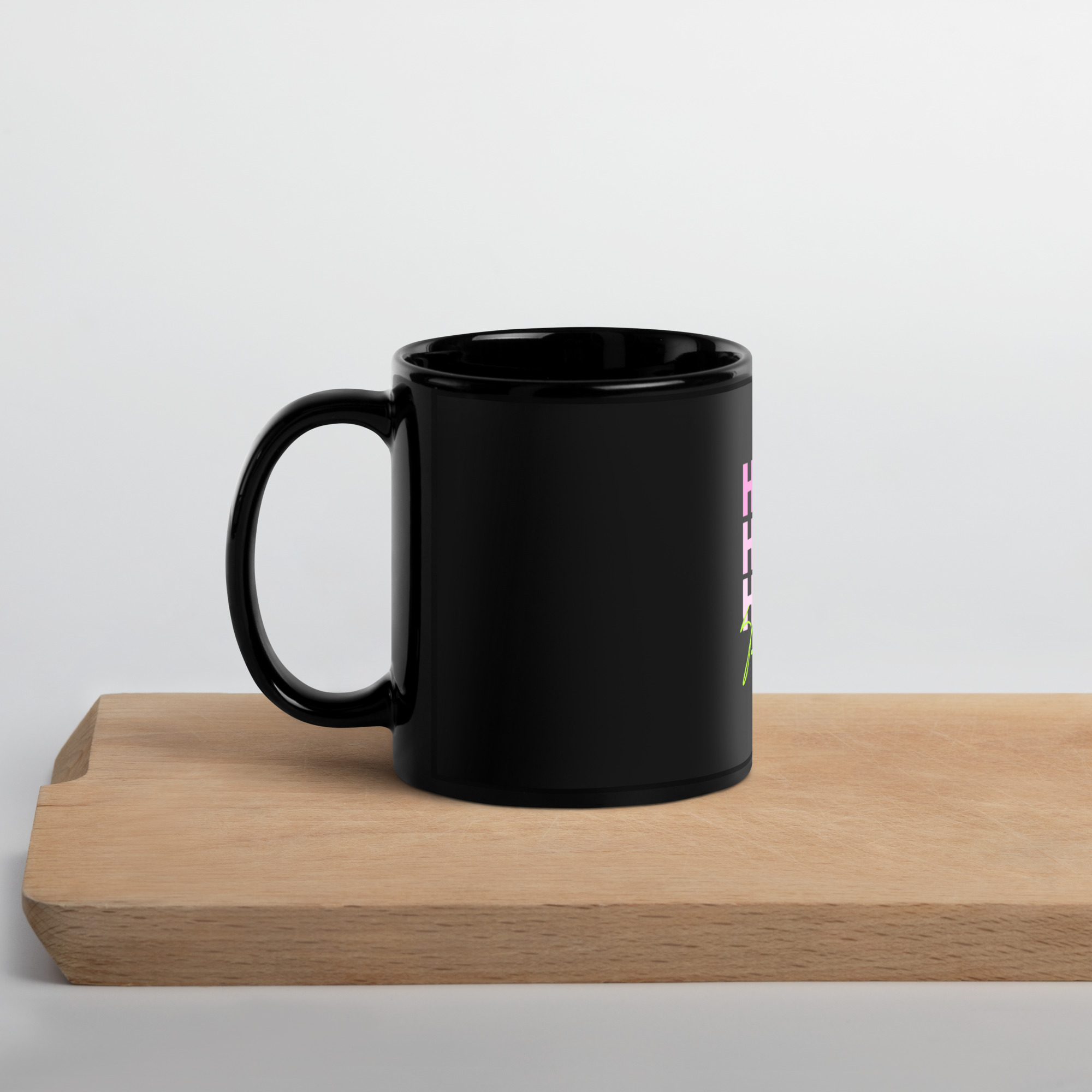 Black Glossy Mug - Image 3