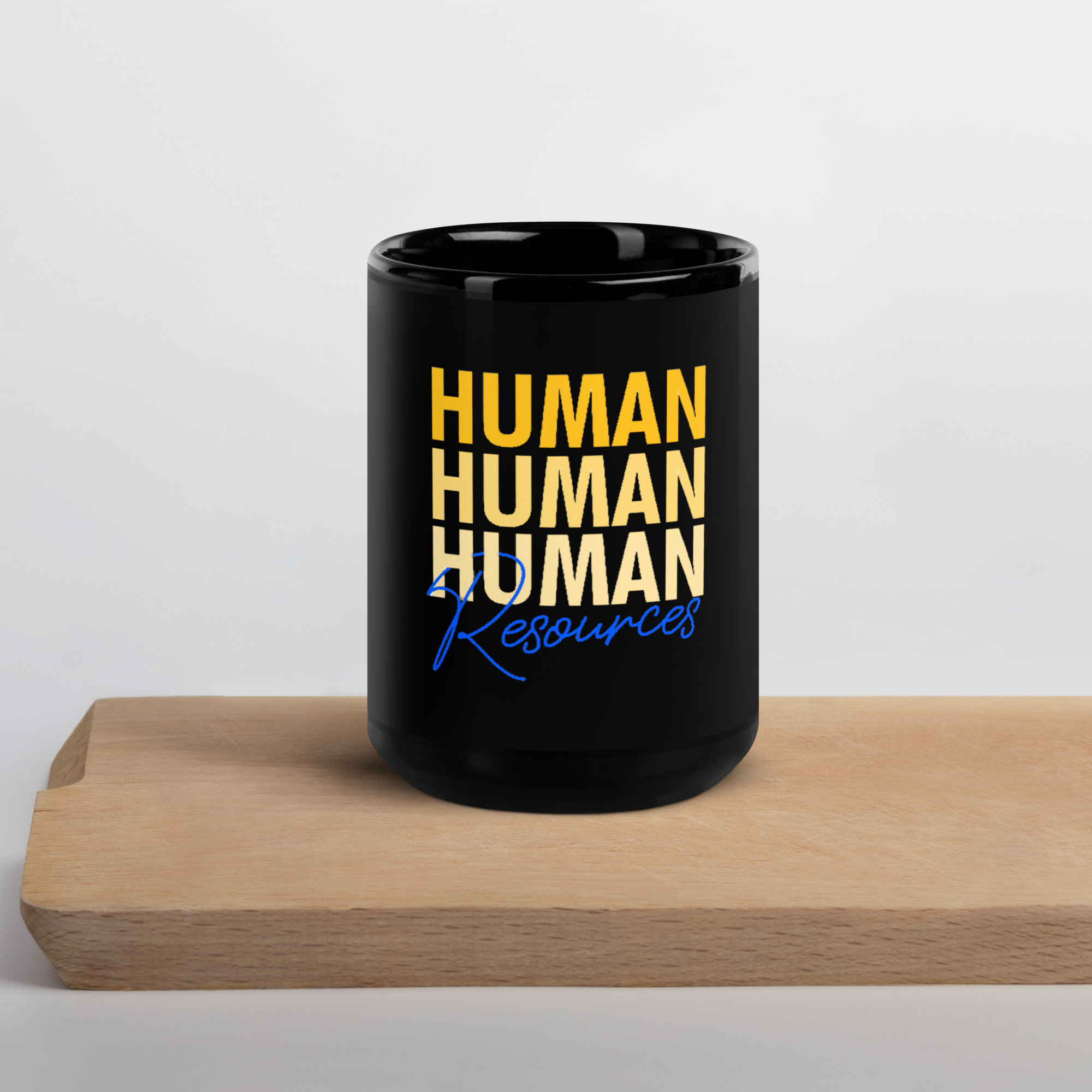 Black Glossy Mug