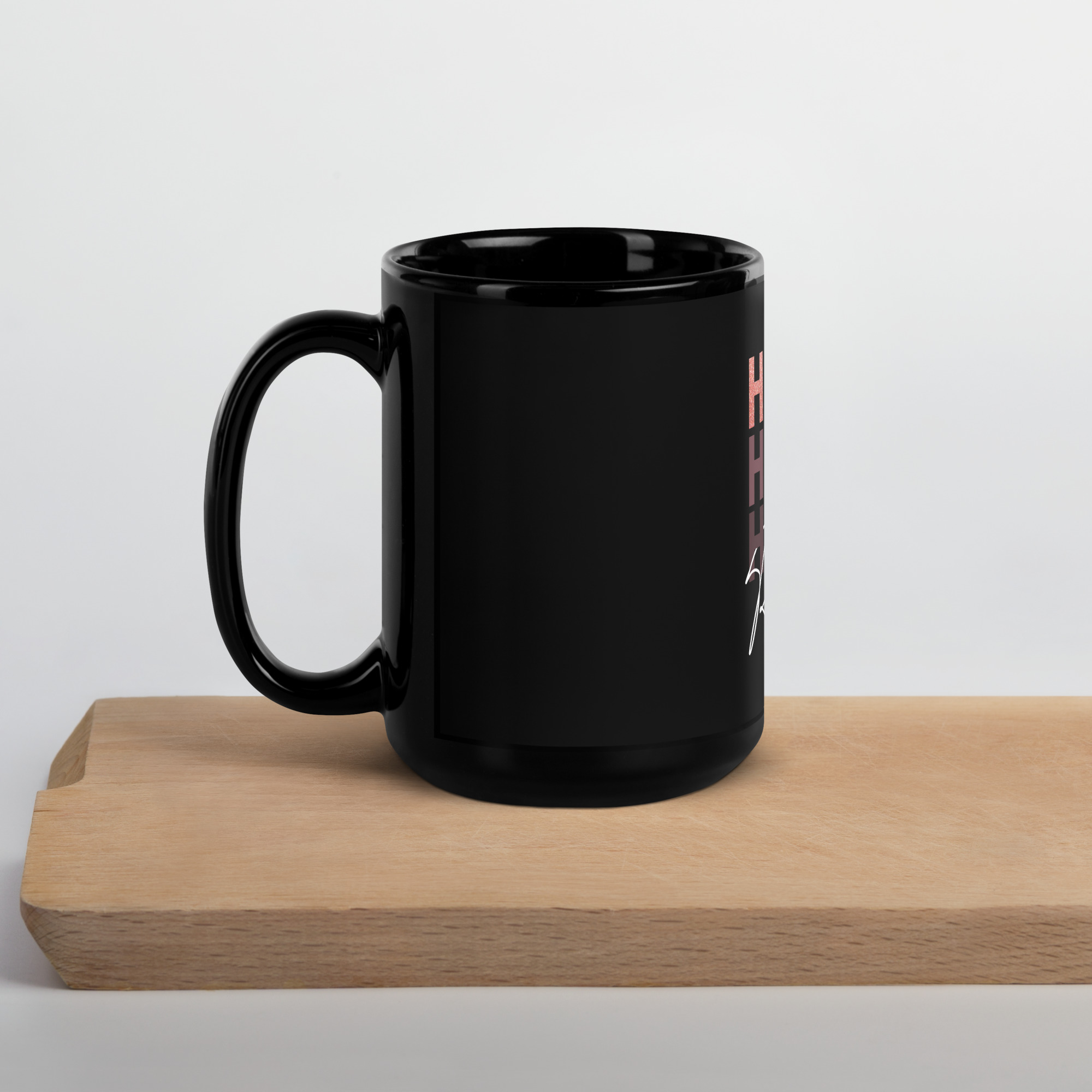 Black Glossy Mug - Image 5