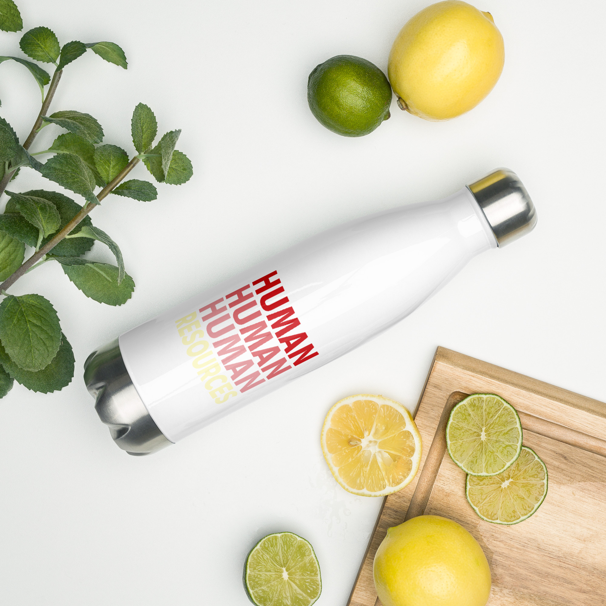 Stainless steel water bottle