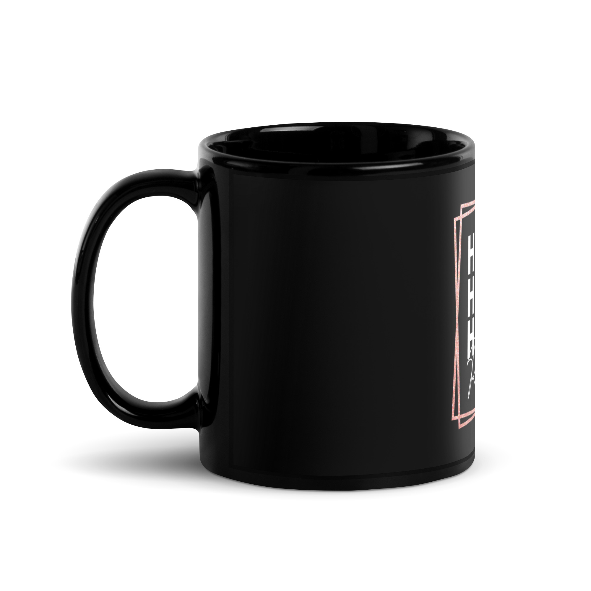 Black Glossy Mug - Image 2