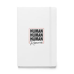 Hardcover bound notebook