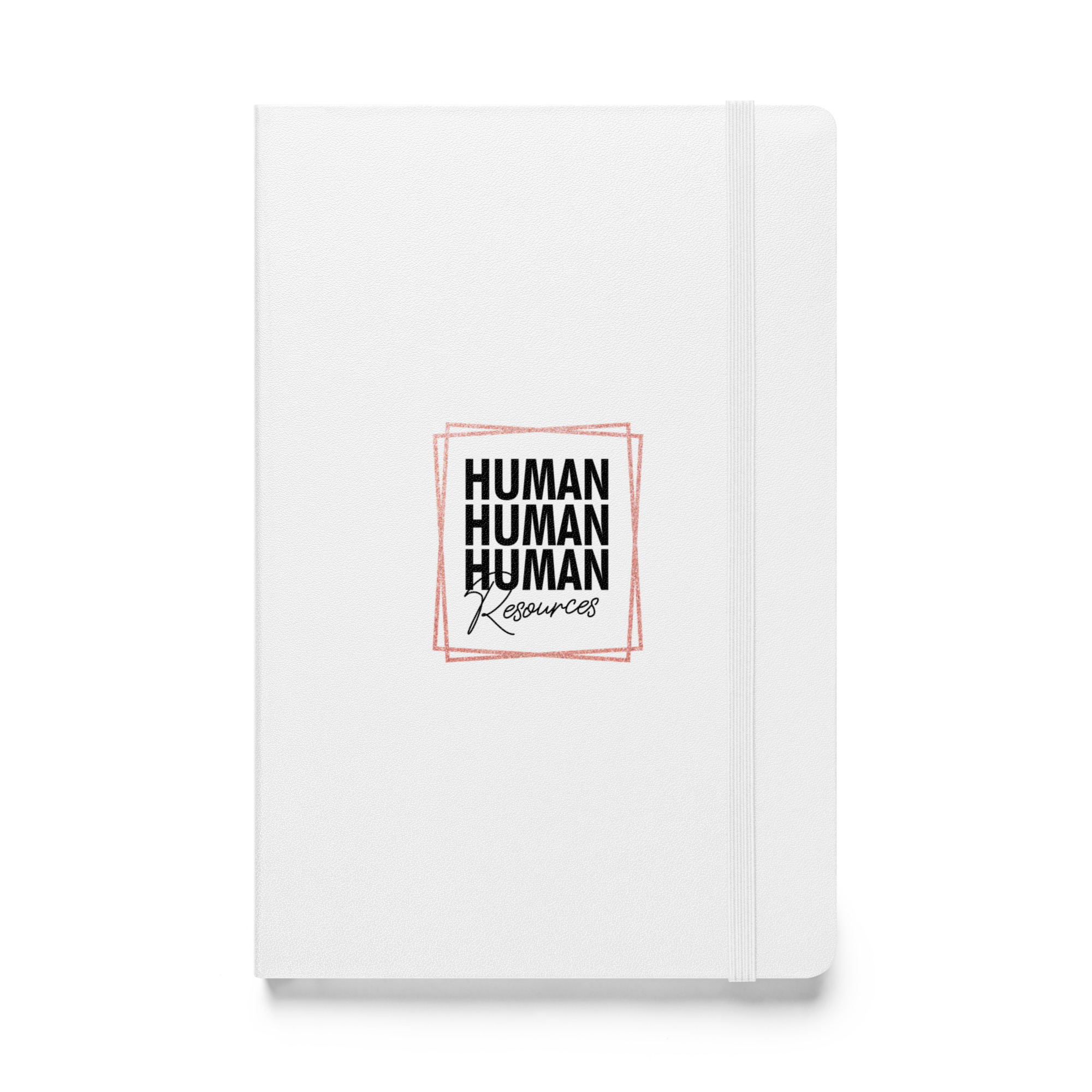 Hardcover bound notebook
